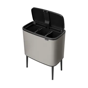 Bo touch bin 3 x 11 litre - Soft grey - Brabantia