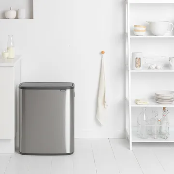 Bo touch bin 60 L - Matte brushed steel - Brabantia