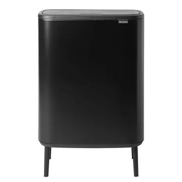 Bo touch bin high 2x30 L - matte black - Brabantia