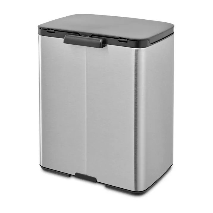 Bo waste bin 12 L, Brushed steel - matte Brabantia