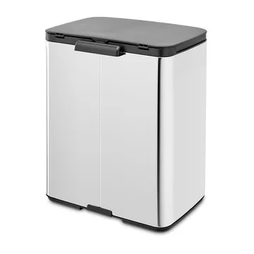 Bo waste bin 12 L - Brushed steel - shiny - Brabantia