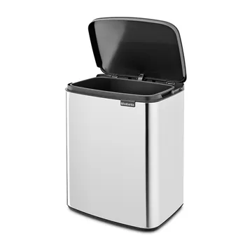 Bo waste bin 12 L - Brushed steel - shiny - Brabantia