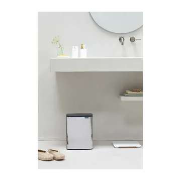 Bo waste bin 12 L - Brushed steel - shiny - Brabantia