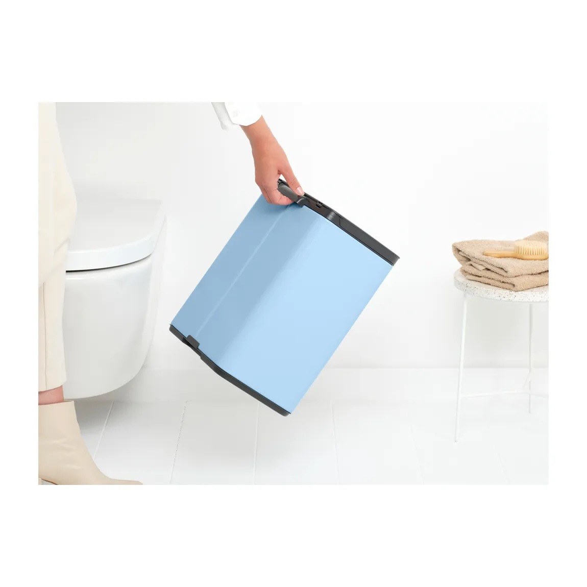 Bo waste bin 12 L, Dreamy Blue Brabantia