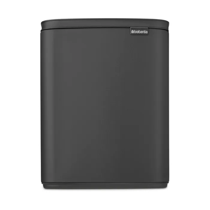 Bo waste bin 12 L, Mineral infinite grey Brabantia