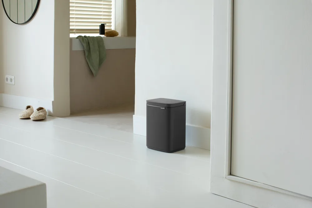 Bo waste bin 4 L, Mineral infinite grey Brabantia
