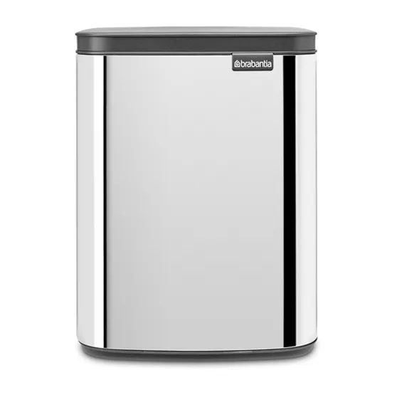 Bo waste bin 7 L, Brushed steel - shiny Brabantia