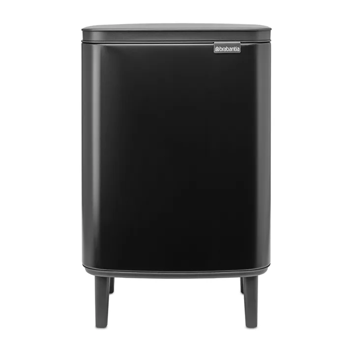 Bo waste bin high 12 L - Matte black - Brabantia