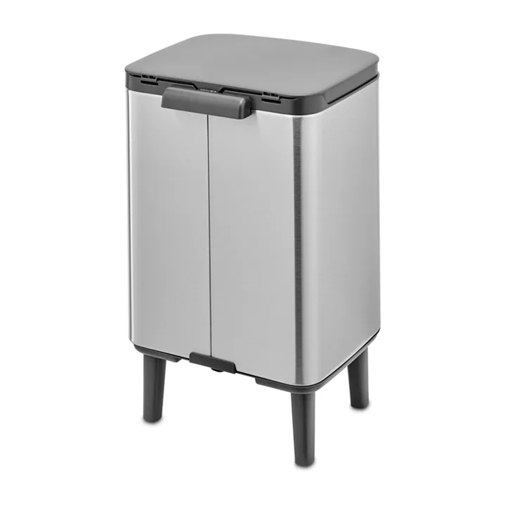 Bo waste bin high 7 L, Brushed steel - matte Brabantia
