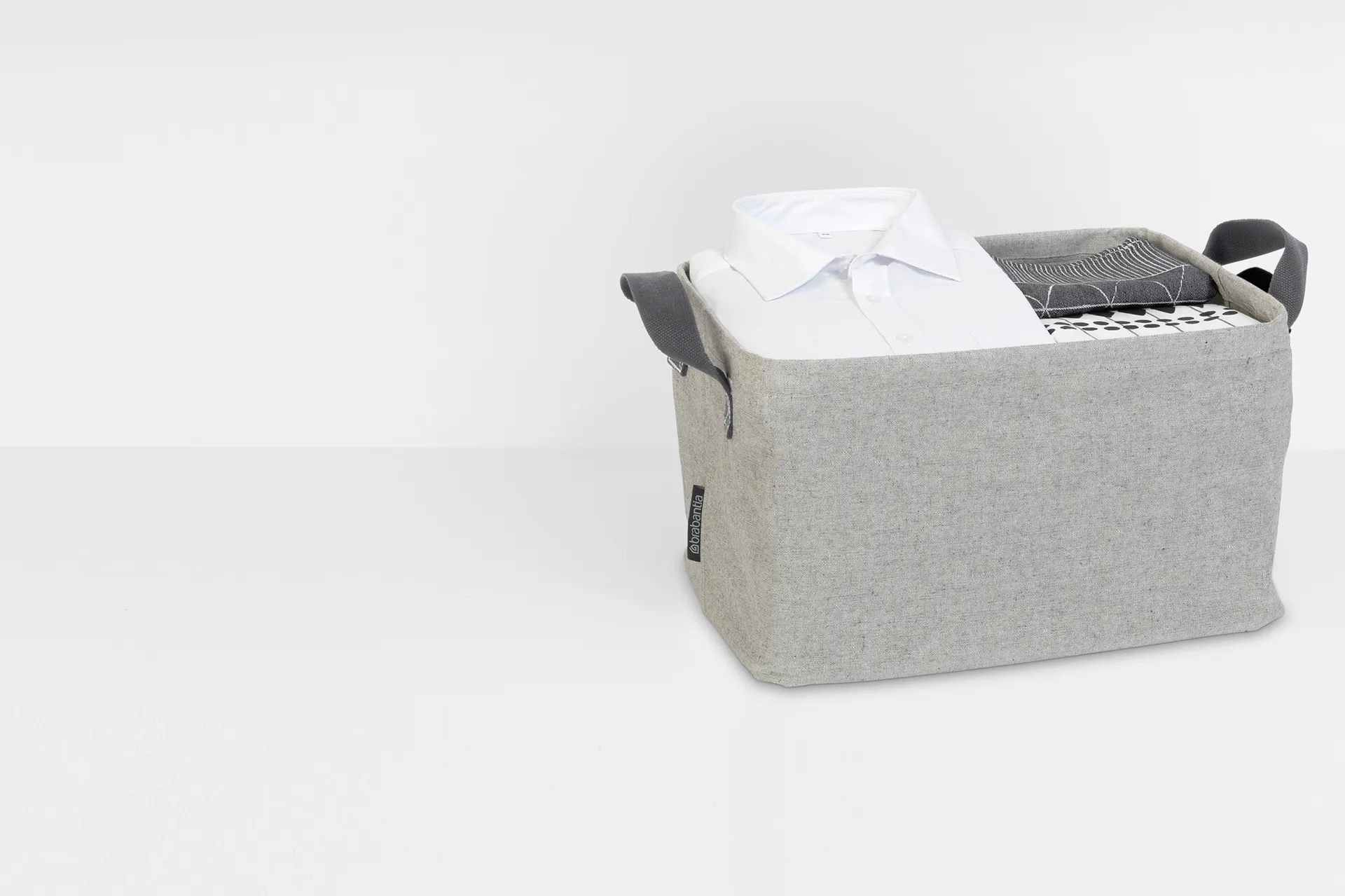Brabantia foldable laundry basket, grey Brabantia