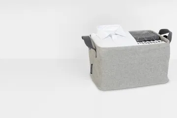 Brabantia foldable laundry basket - grey - Brabantia