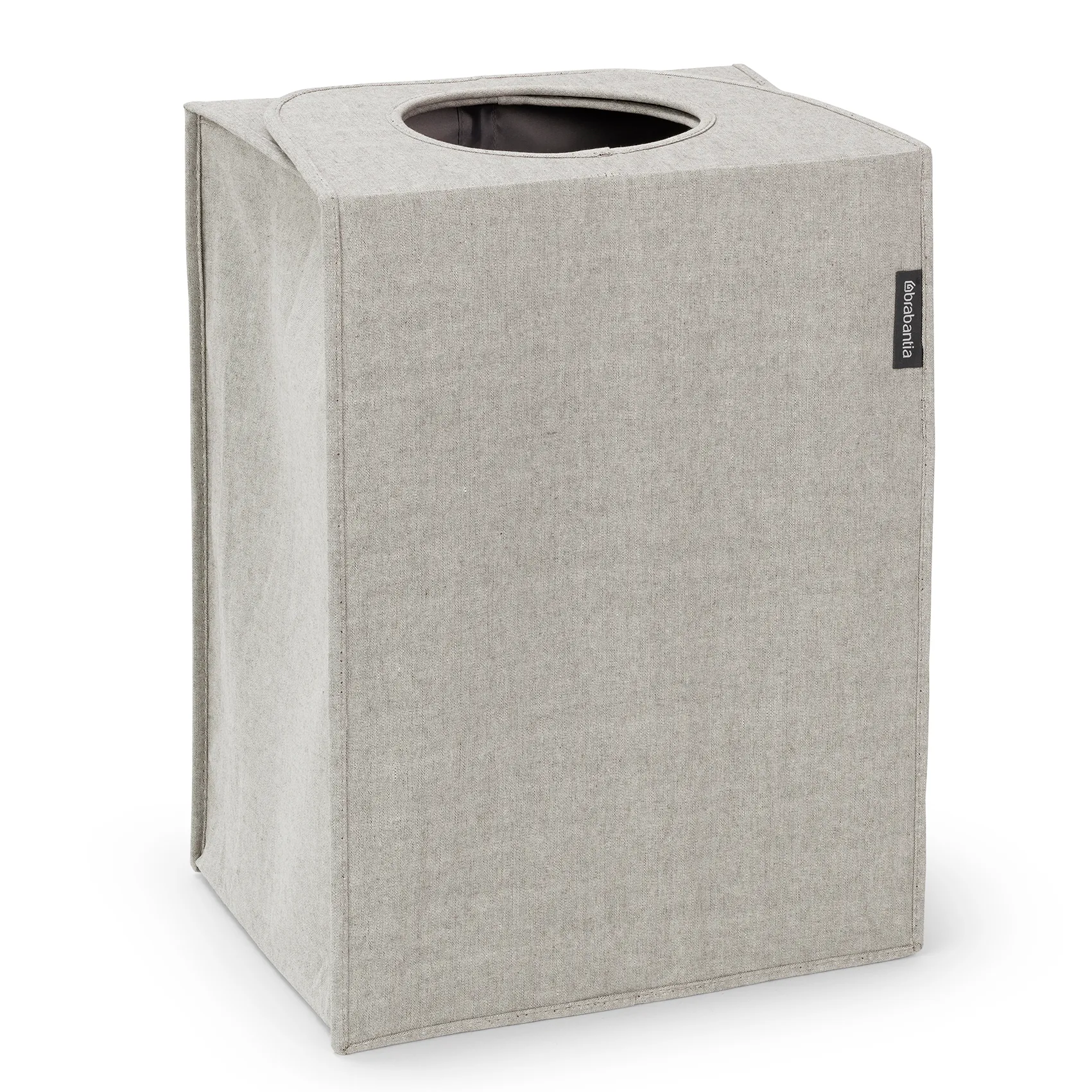 Brabantia laundry bag fabric rectangular 55 liters, light grey Brabantia