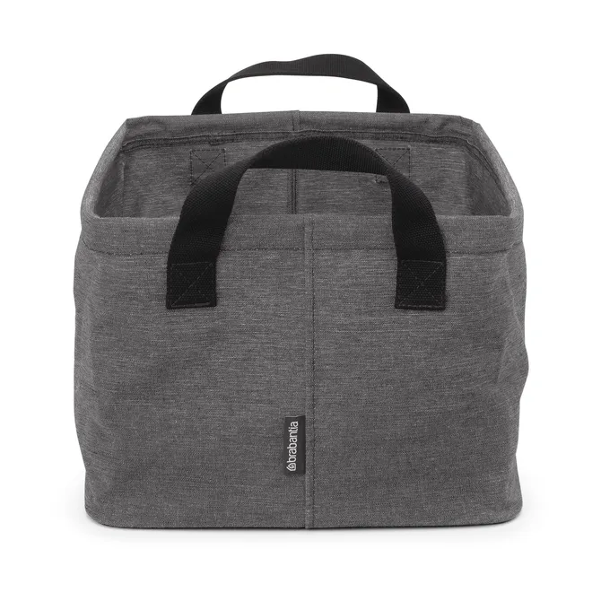 Brabantia laundry basket foldable 35 L, Pepper black Brabantia