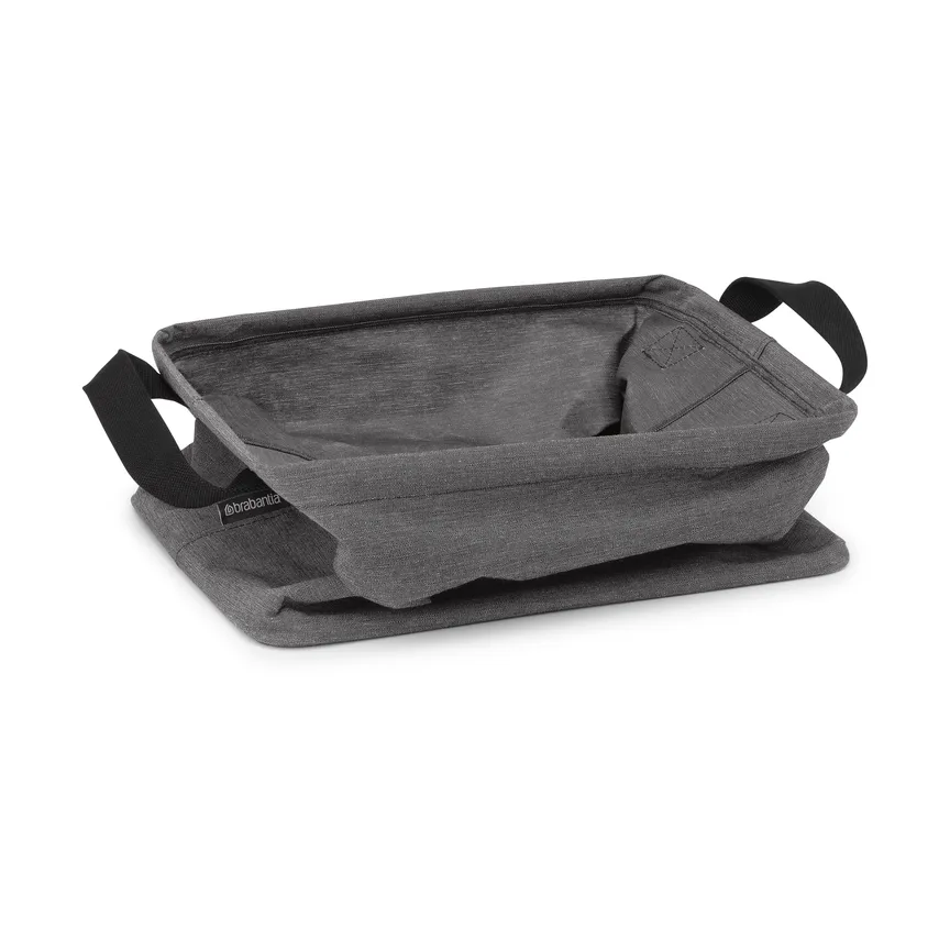 Brabantia laundry basket foldable 35 L, Pepper black Brabantia