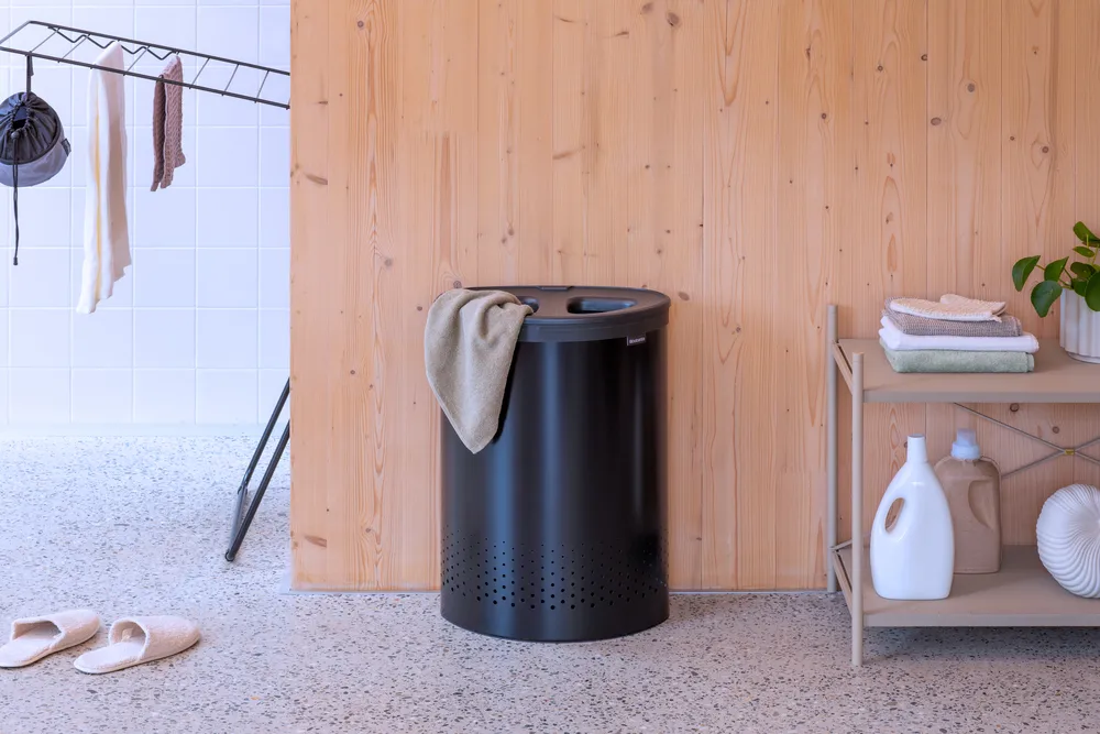 Brabantia laundry basket selector 55 L, Matte black Brabantia