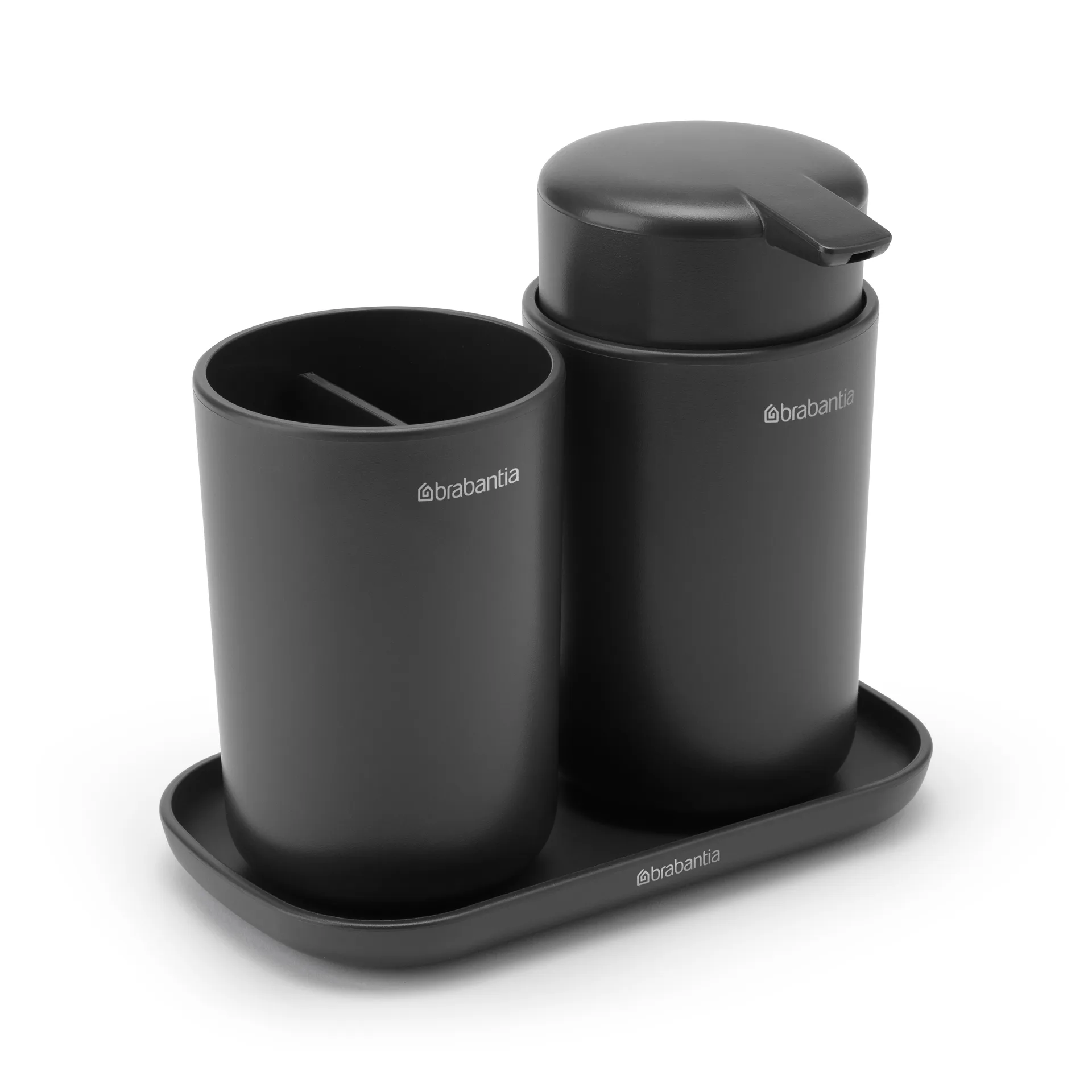 Brabantia ReNew sink organizer 3 pieces, dark grey Brabantia