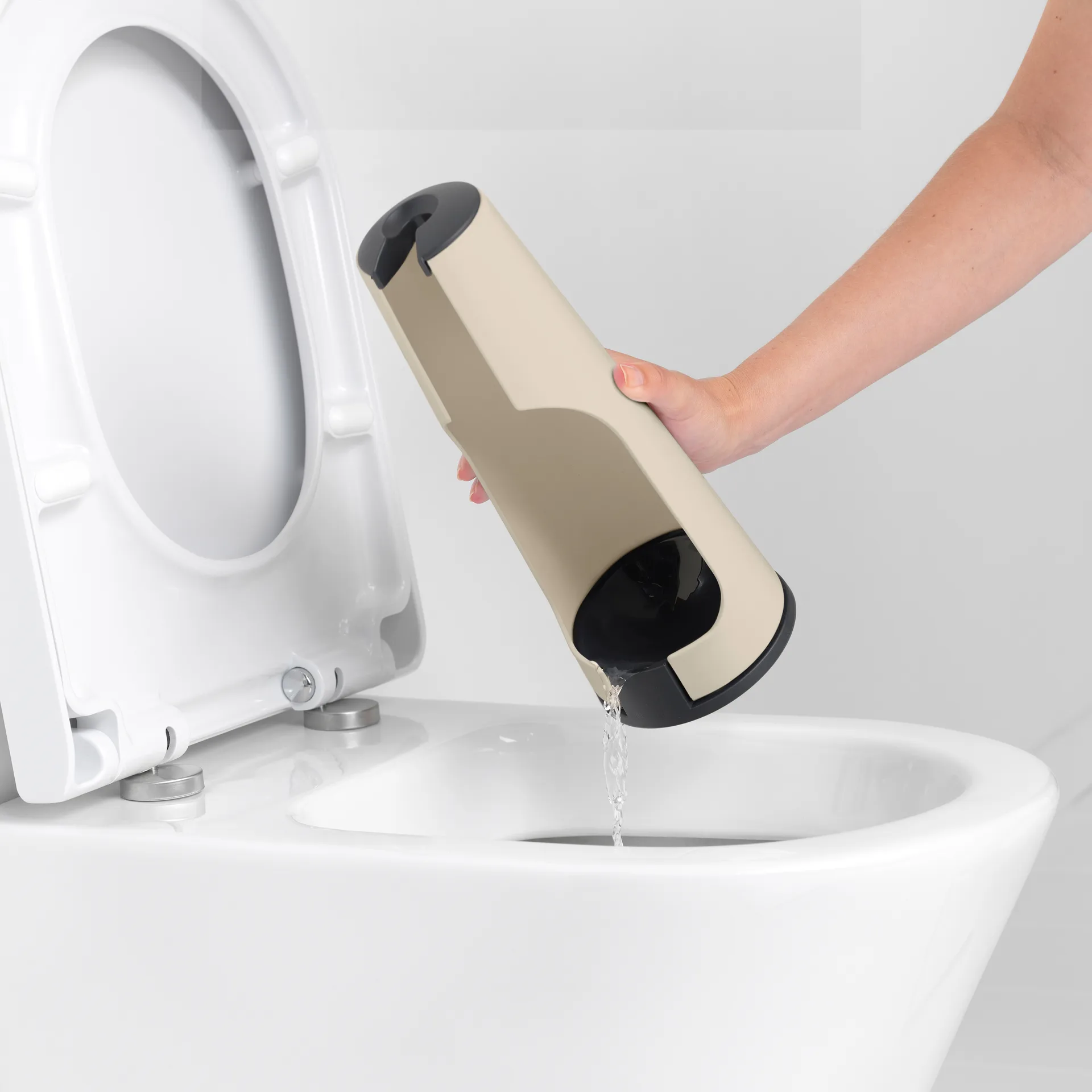 Brabantia ReNew toilet brush, Soft Beige Brabantia