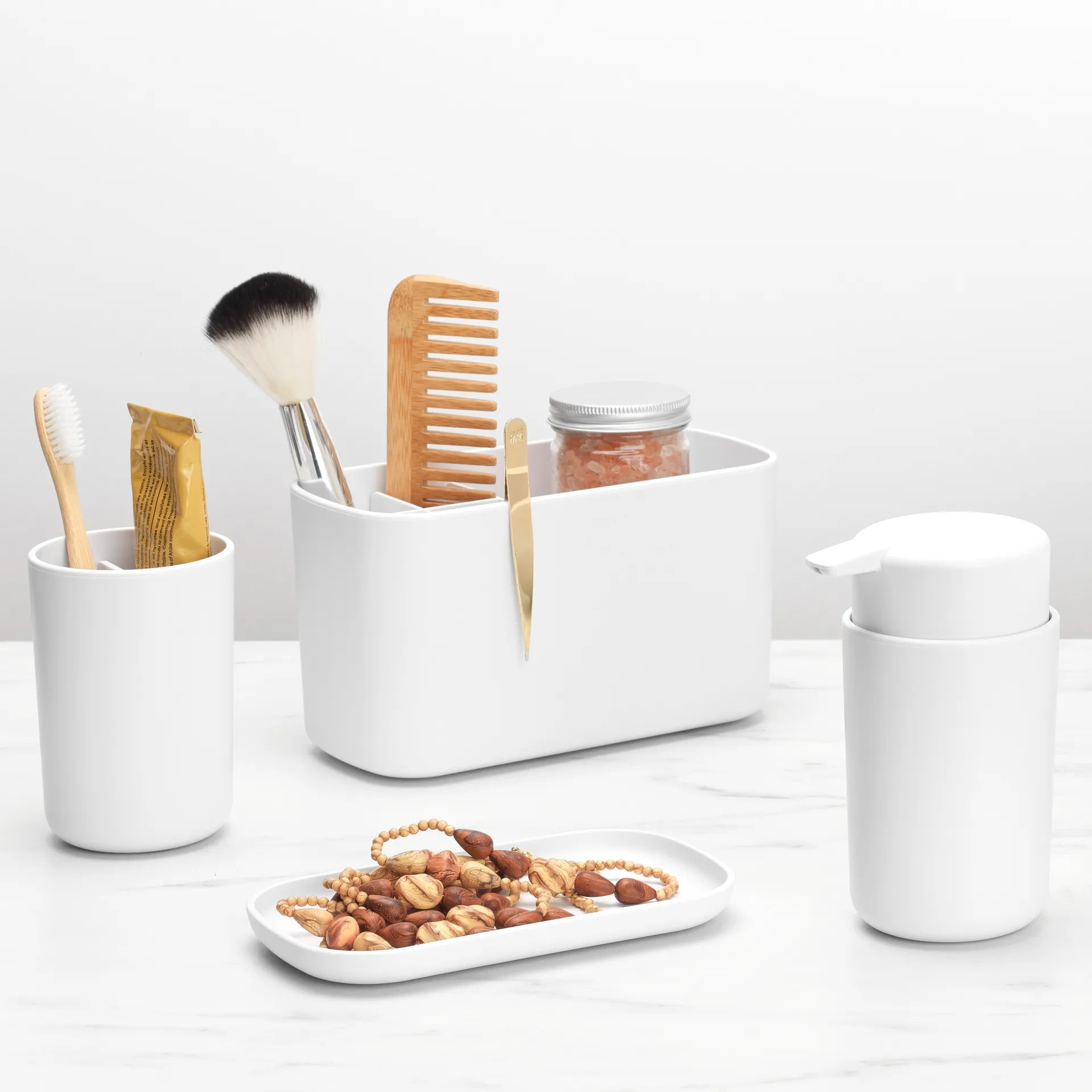 Brabantia ReNew toothbrush holder, white Brabantia