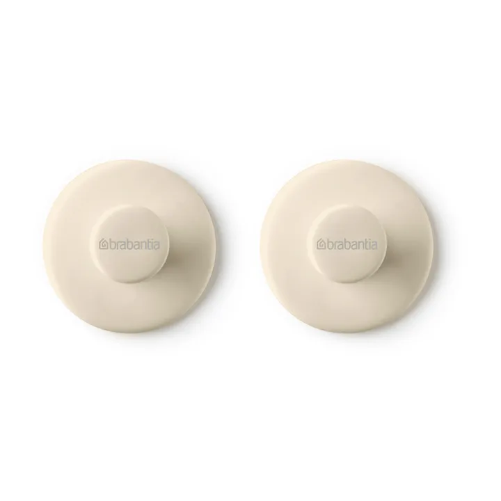 Brabantia ReNew towel hangers 2 pcs - Soft Beige - Brabantia