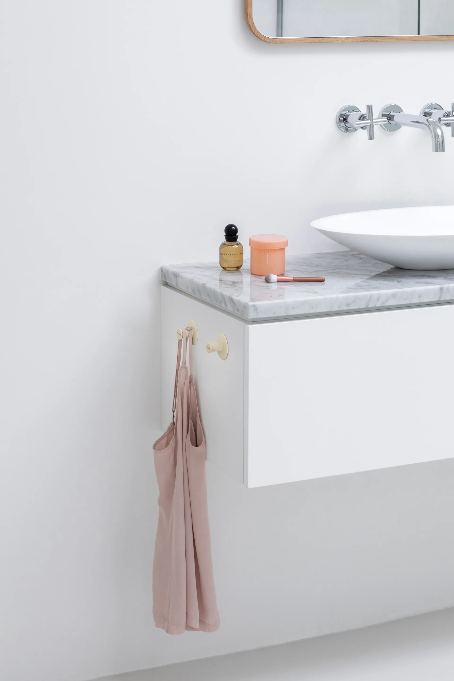 Brabantia ReNew towel hangers 2 pcs, Soft Beige Brabantia