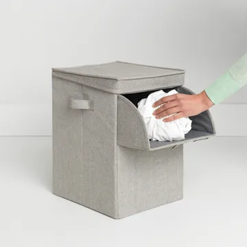 Brabantia stackable laundry basket 35 l. - light grey - Brabantia
