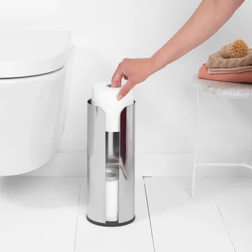 Brabantia toilet paper holder 3 rolls - brilliant steel - Brabantia