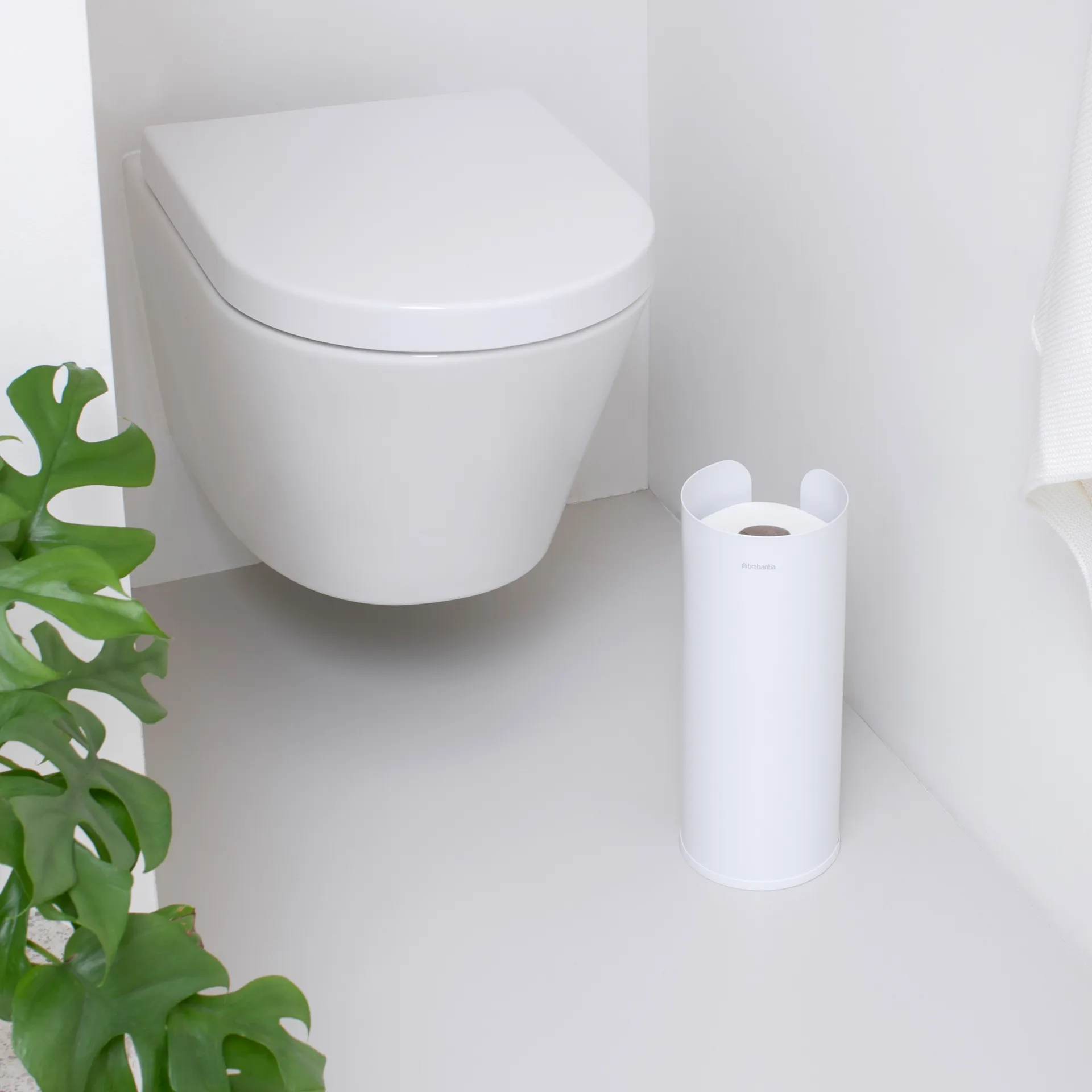 Brabantia toilet paper holder 3 rolls, white Brabantia