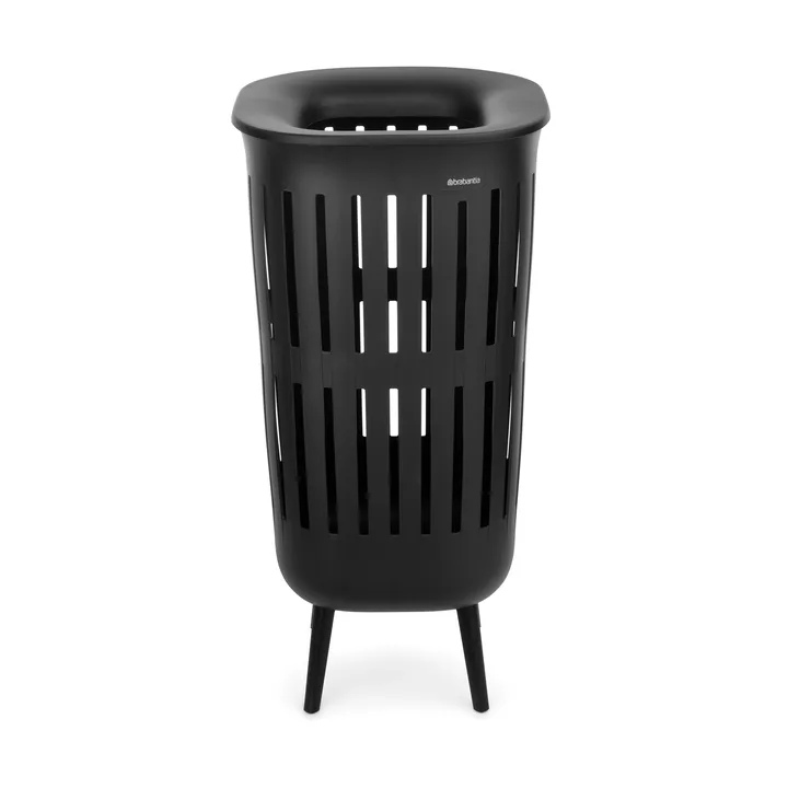 Collect-It laundry basket - Black, tall, 55 L - Brabantia