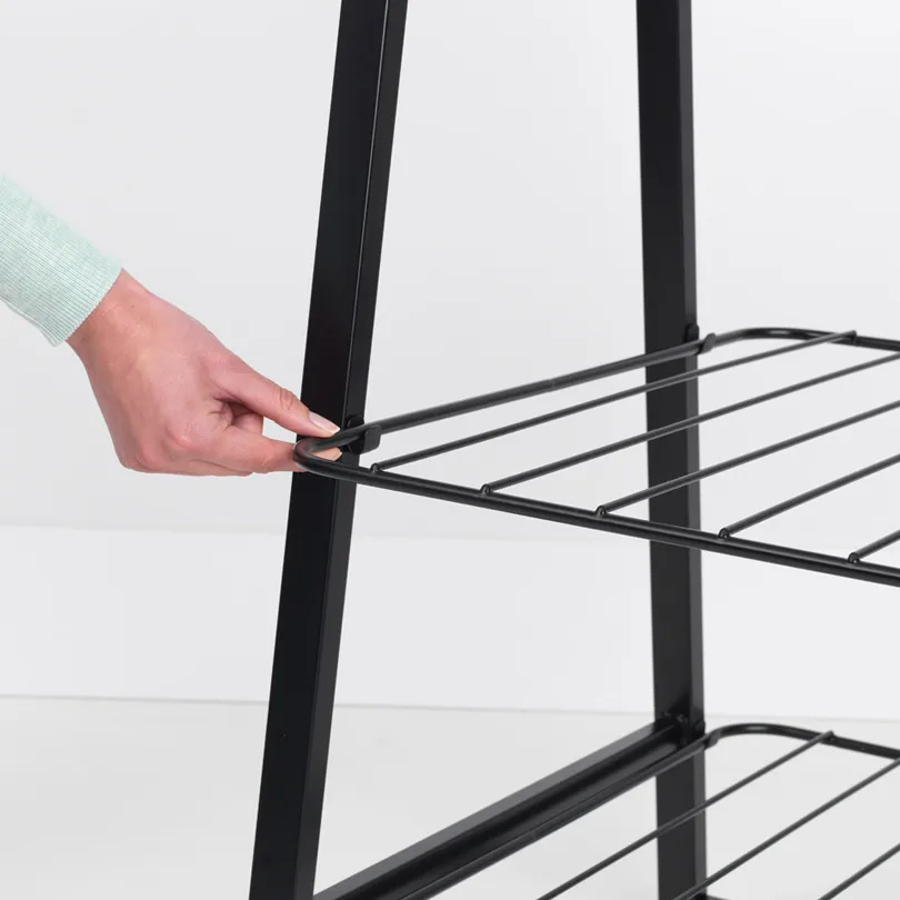 Linn clothes stand small, Black Brabantia