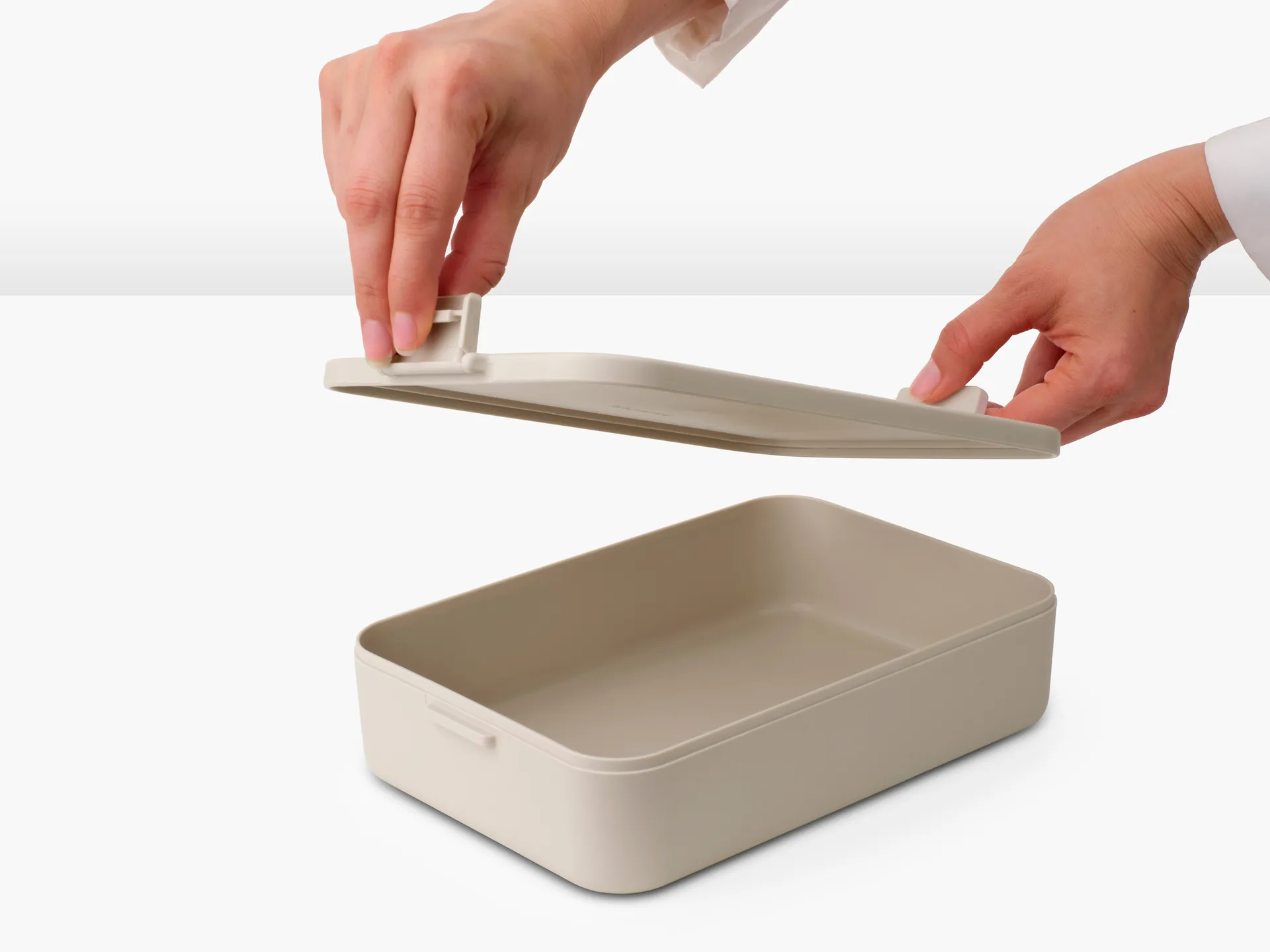 Make & Take lunch box large 2 L, Soft Beige Brabantia