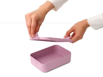 Make & Take lunch box medium 1.1 L - Lilac Pink - Brabantia