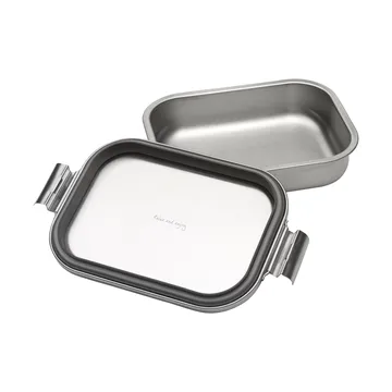 Make & Take lunch box steel medium - Matte stainless steel - Brabantia