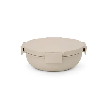 Make & Take sallad bowl. 1.3 L - Soft Beige - Brabantia