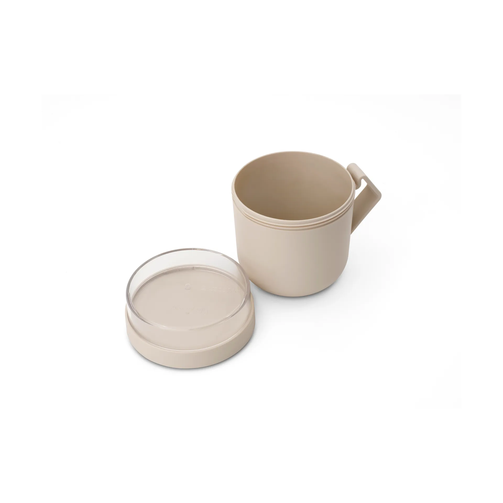 Make & Take Soup mug 0.6 L, Soft Beige Brabantia