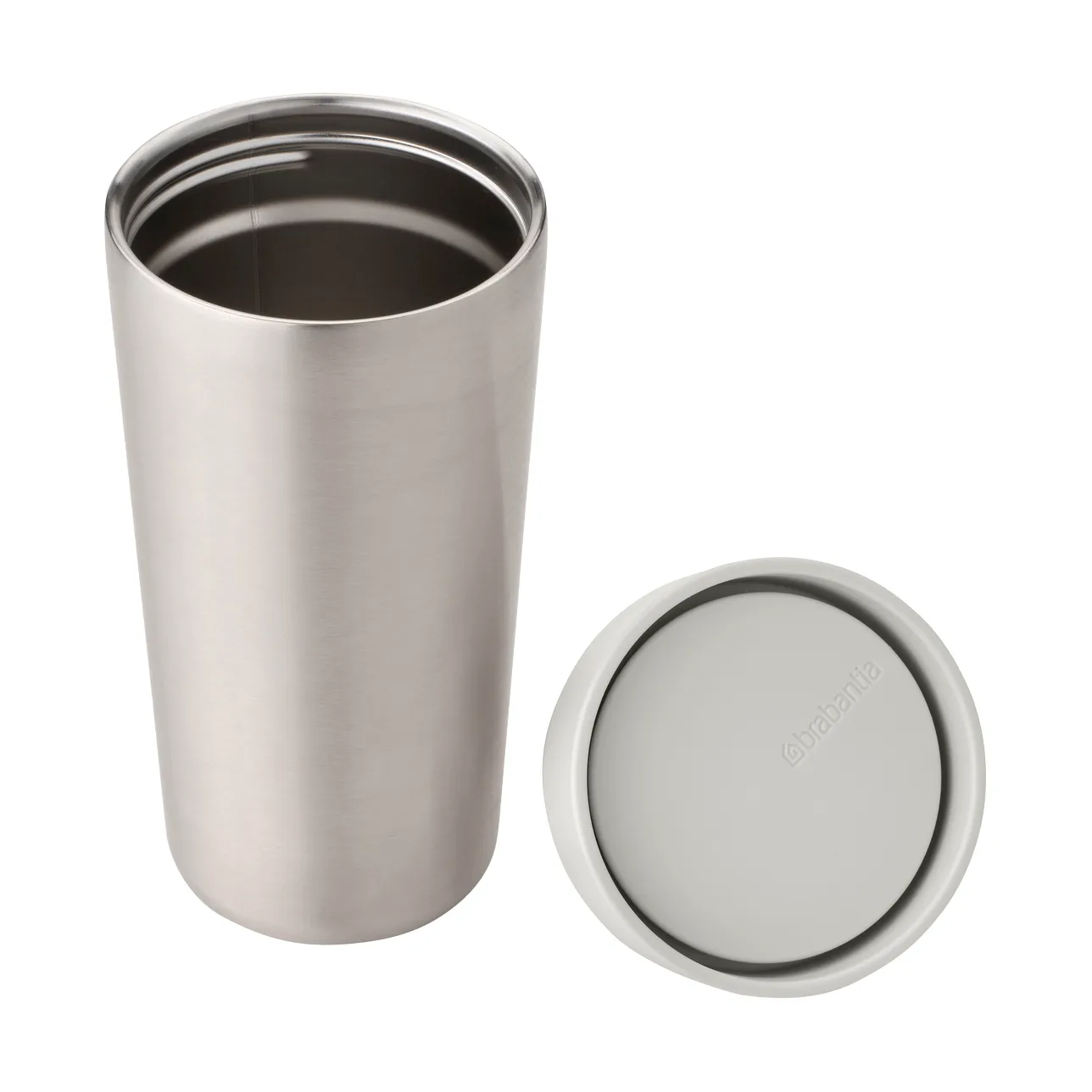 Make & Take termal mug 36 cl, Light grey Brabantia