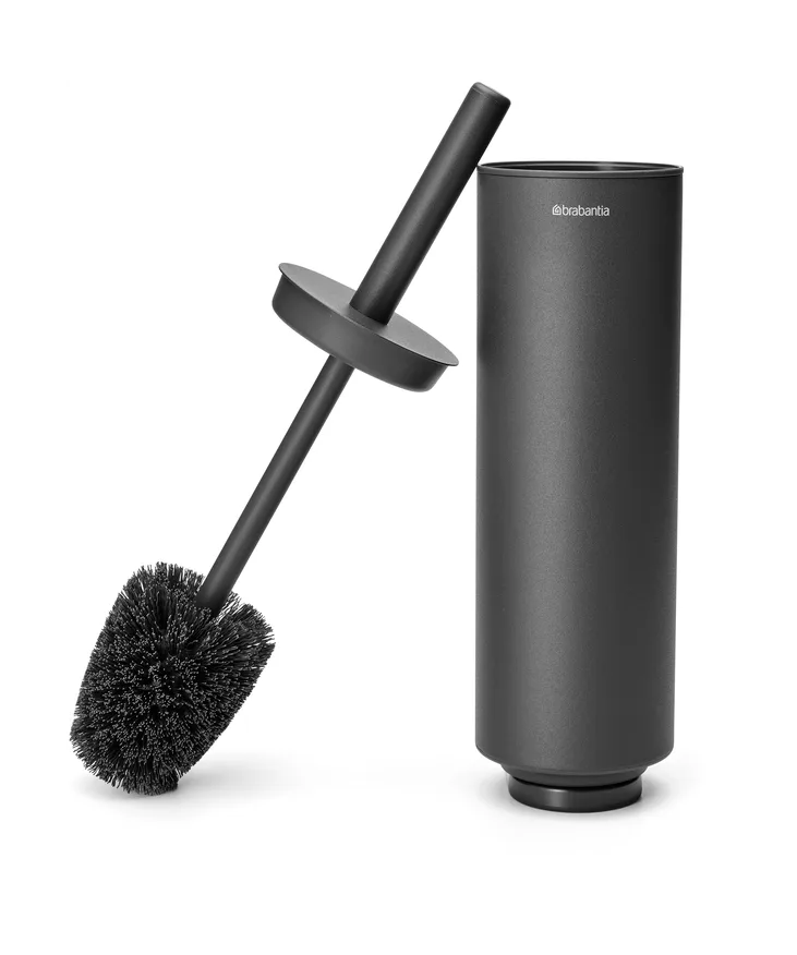 MindSet toilet brush with holder, Mineral infinite grey Brabantia