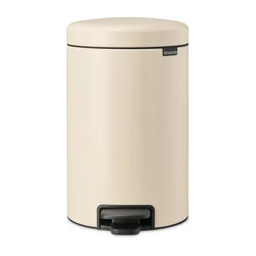 New Icon pedal bin 12 liter - Soft beige - Brabantia