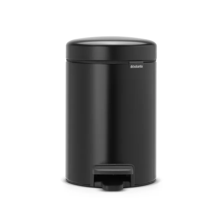 New Icon pedal bin 3 liter - matte black - Brabantia