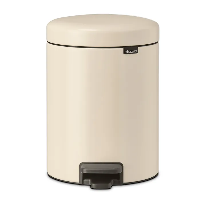 New Icon pedal bin 5 liter - Soft beige - Brabantia