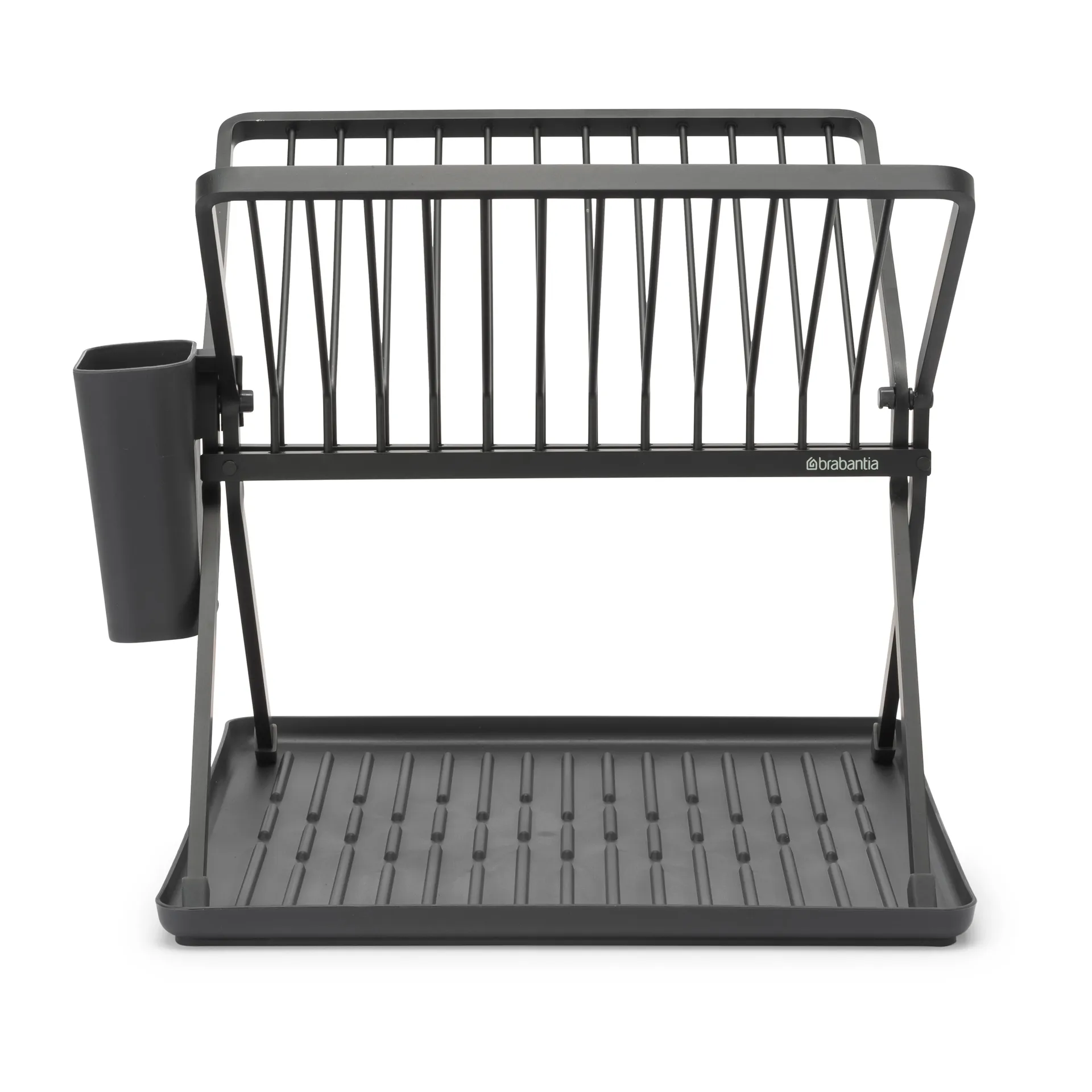 Sinkside collapsible dish rack37 cm, Dark grey Brabantia