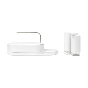 SinkStyle sink organiser set 3 pieces - Mineral Fresh White - Brabantia