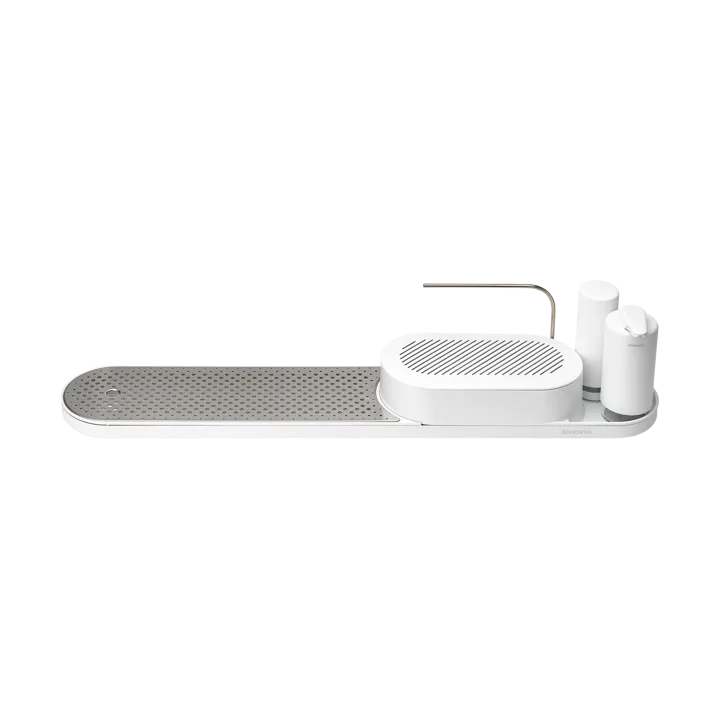 SinkStyle sink organiser set 4 pieces - Mineral Fresh White - Brabantia