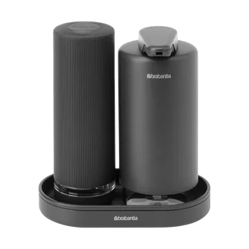 SinkStyle soap dispenser/washing liquid set - Mineral Infinite Grey - Brabantia