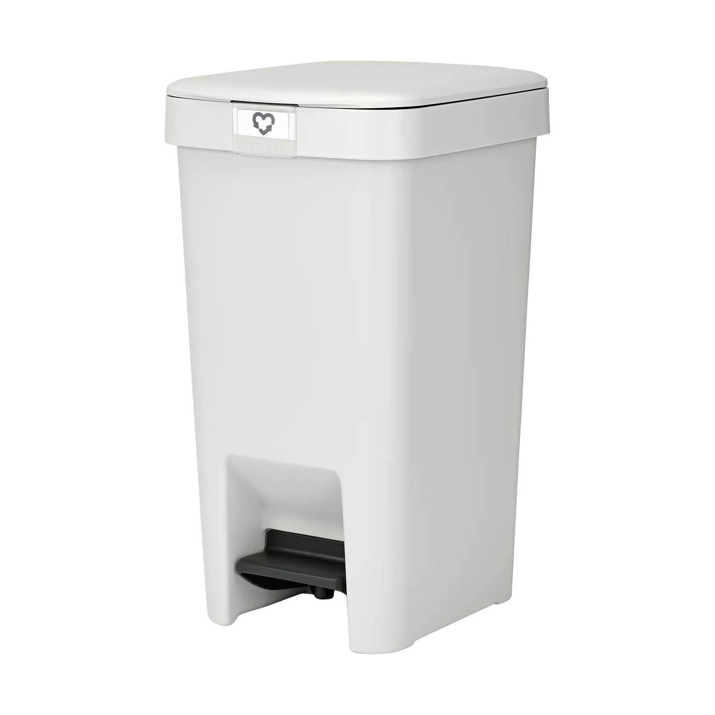 StepUp pedal bin 10 L, Light grey Brabantia