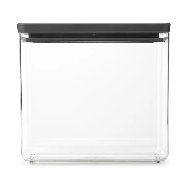 TASTY+ stackable container 3.5 liters - Dark grey - Brabantia
