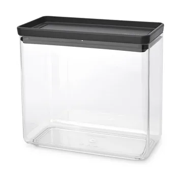 TASTY+ stackable container 3.5 liters - Dark grey - Brabantia