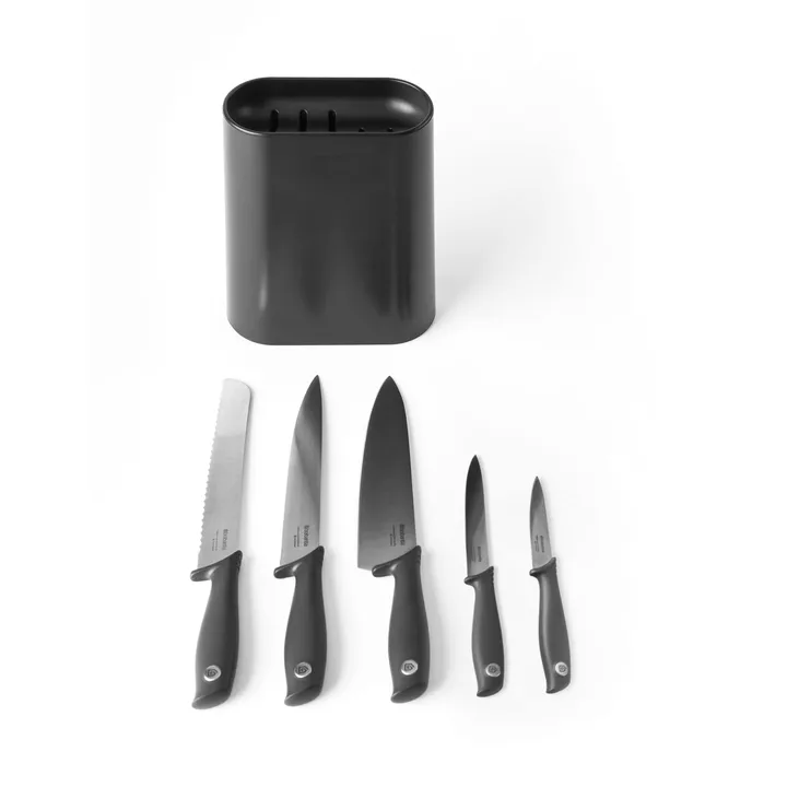Tasty Standing knife Block - 5 knives - Brabantia