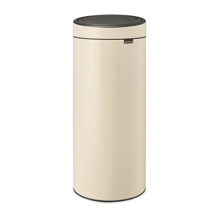 Touch Bin waste bin 30 liters - Soft beige - Brabantia