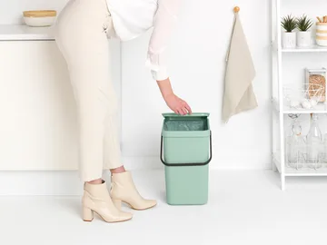 Waste Bin Sort & Go 25L - Jade Green - Brabantia