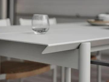 B45 dining table - Light grey 250 cm - Brafab